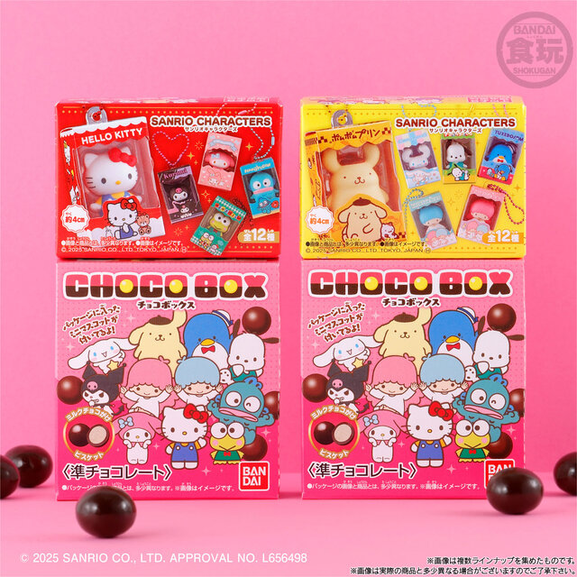 Sanrio figures display