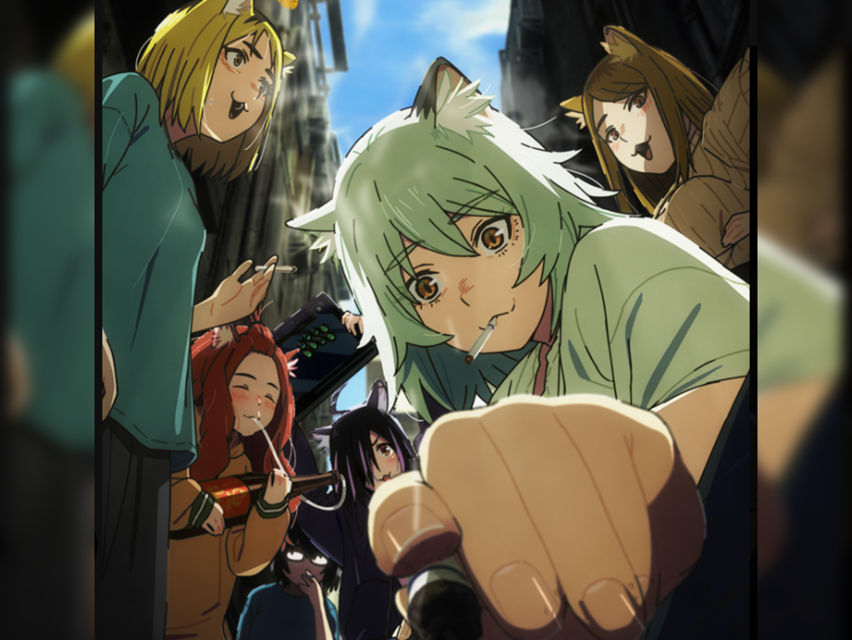 Cast dan key visual Chainsmoker Cat