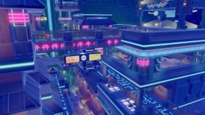 ぽこ あ ポケモン』で建築した“サイバーパンク風の地下都市”が ...