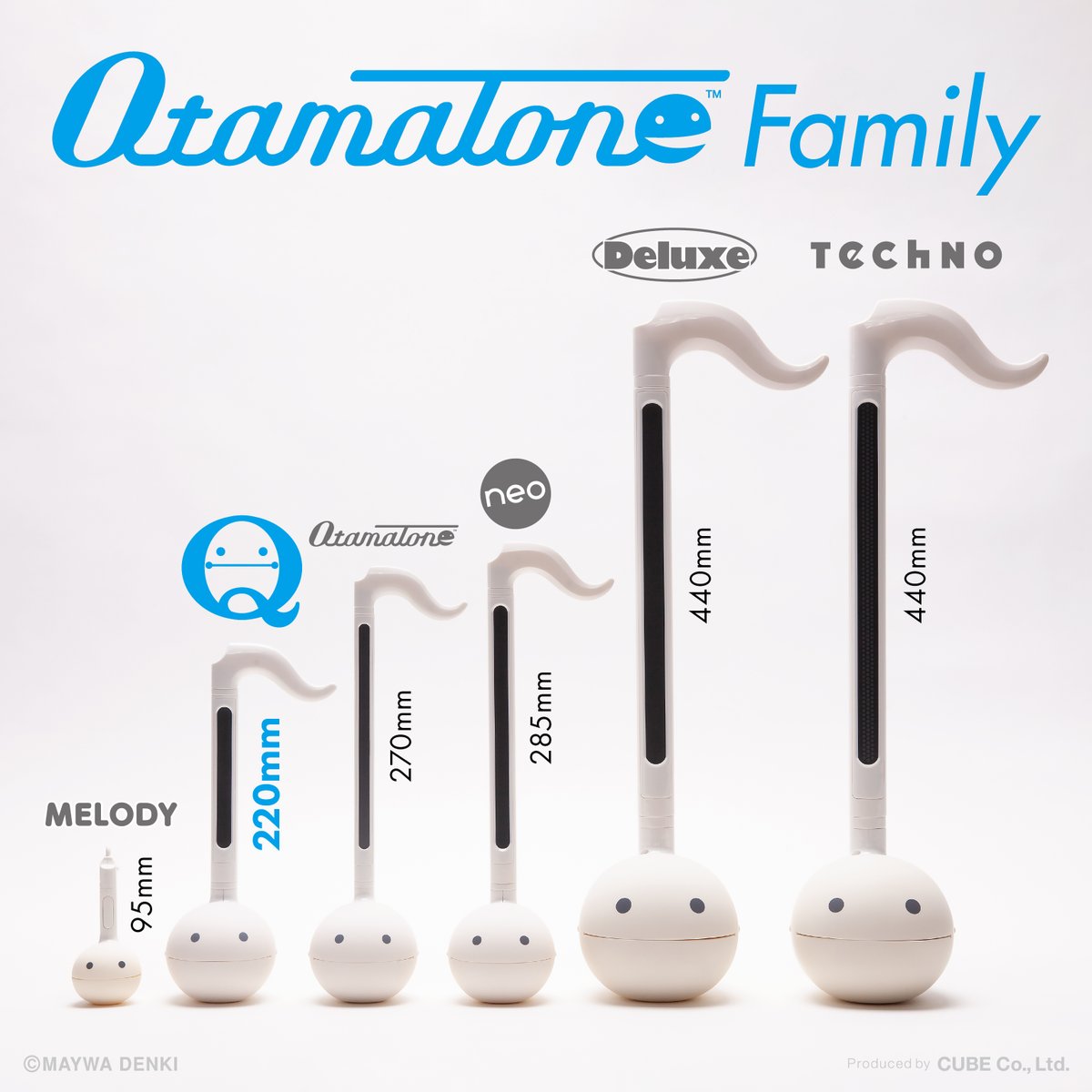 Warna-warni Otamatone Q