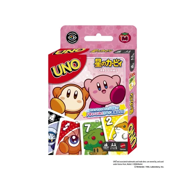 Kirby UNO Cards