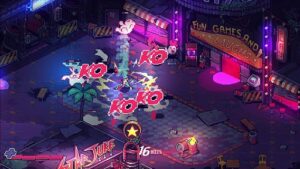 廃遊園地で突如開かれた格闘大会に挑め！ 相棒のニワトリと共に暴れまわる2DアクションADV「Knuckle Paradise」，Steamストアページを 公開