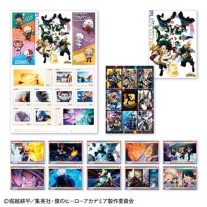 アニメ「ヒロアカ」10周年ビジュアルや作中シーンのフレーム切手が郵便局から発売 - コミックナタリー