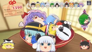 東方Projectの“ゆっくり”合体させまくりゲーム『東方ゆっくりマウンテン』発表、5月28日配信へ。最大4人対戦対応、ゆっくりくっつけ『スイカゲーム』 風3Dパズル - AUTOMATON