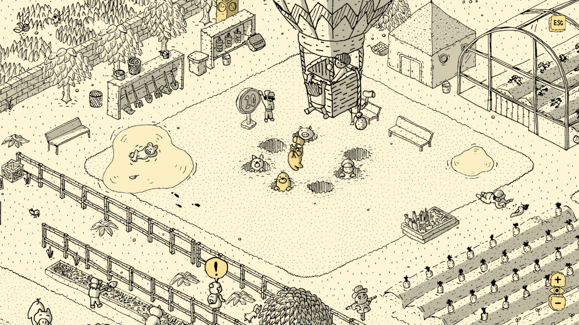 Interaksi manis di ranch