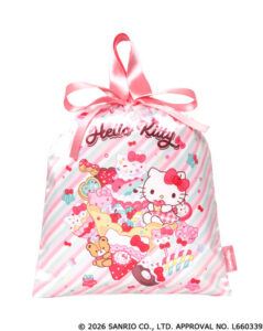 サンリオ」キティ、シナモロール達がクレープをもぐもぐ♪ ツヤツヤ生地の巾着がカプセルトイに登場！5月上旬から | 超！アニメディア