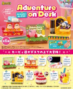 ☆画像初公開☆ 【星のカービィ Adventure on Desk】 カービィ達がデスクの上で大冒険！ 8月24日発売予定。全6種。 #星のカービィ # カービィ