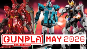 Bandai Reveals Extensive May 2026 Gunpla Release Schedule