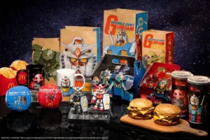 Gundam Lands at McDonald's Taiwan with Limited RX-78-2 Figures, Themed Mugs, and More!
