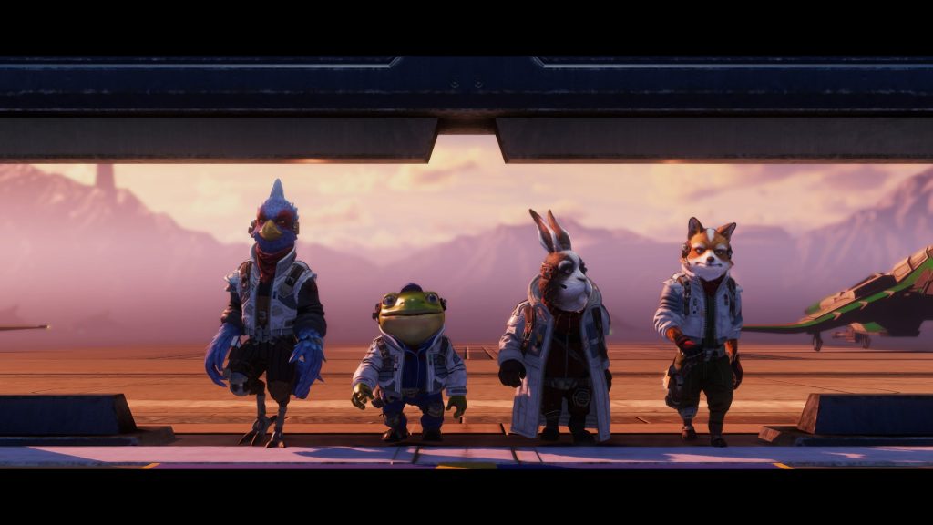 Star Fox gameplay