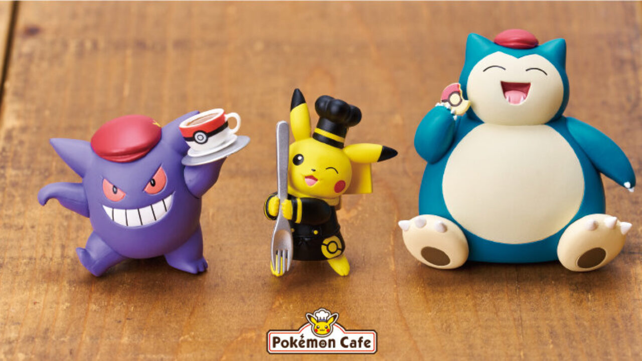 Pokemon Cafe Figures
