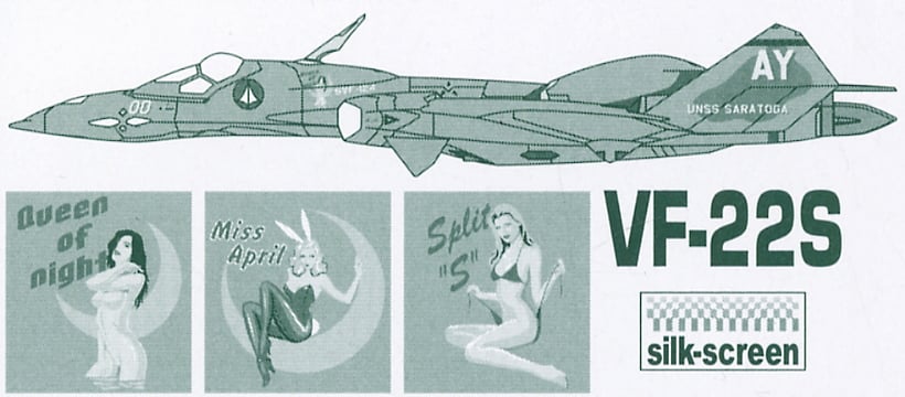 Detail VF-22S box