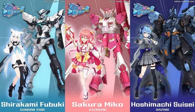 Hololive x Gundam Kits