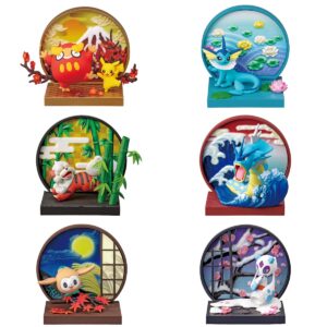 Amazon.com: Reemment Pokemon Japanese Window 1 Box, Approx. H 2.8 x W 5.5 x D 2.2 inches (70 x 140 x 55 mm), Made of PVC, ABS : Toys & Games