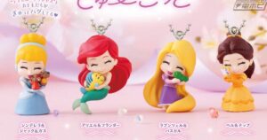 ジャック＆ガスを抱きしめるシンデレラなど、ハグをする可愛い姿でマスコット化！ディズニープリンセスのガシャポン「ぎゅーこっと」が登場！ | 電撃ホビーウェブ