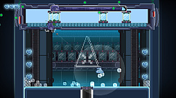 Another screenshot showing platform being shot as projectile