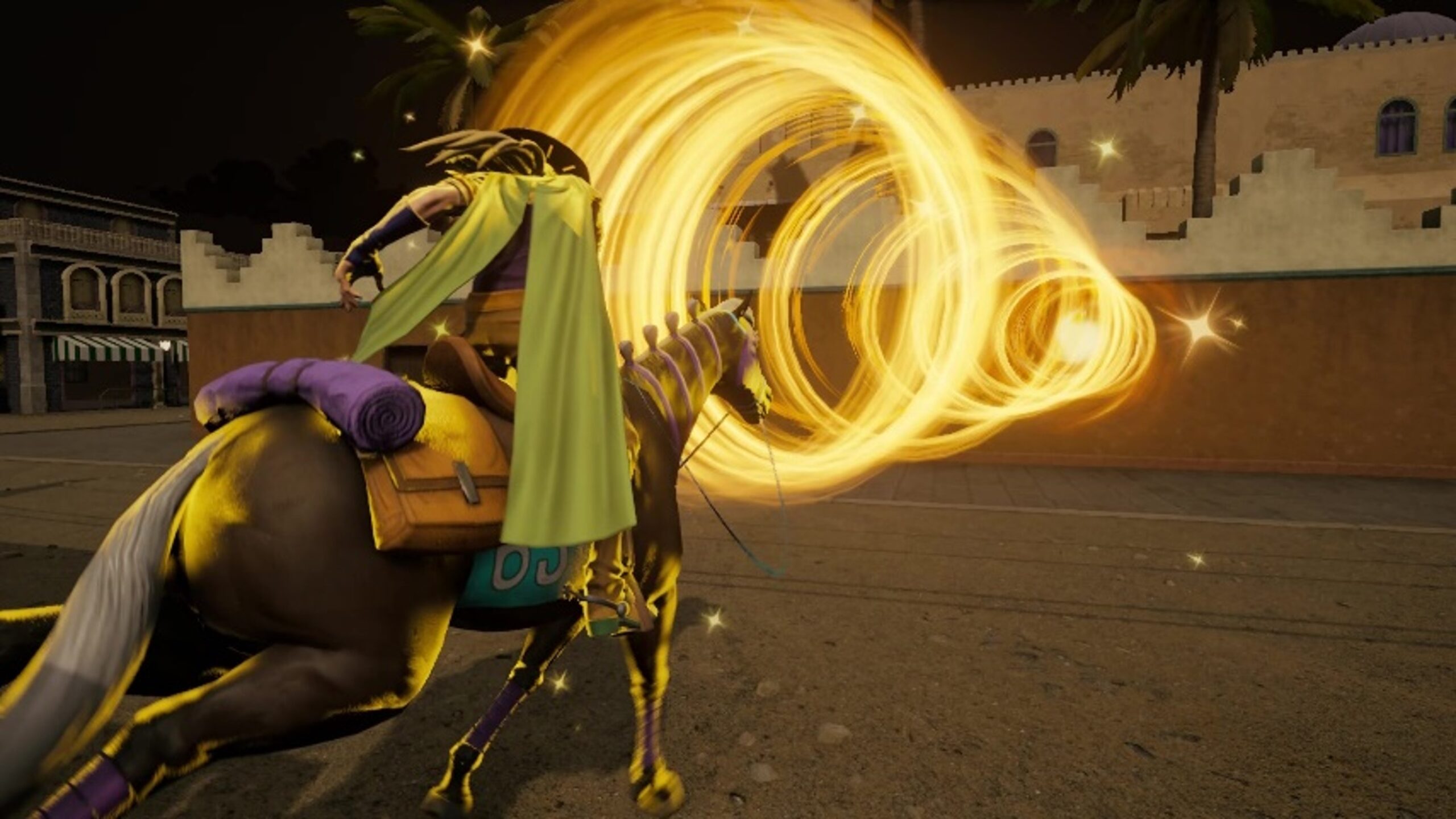 Gyro Zeppeli special move Golden Spin