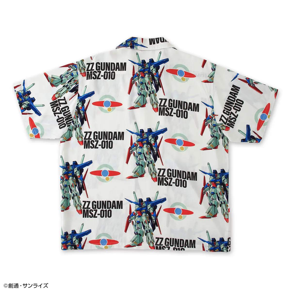 Kemeja Aloha Gundam ZZ varian AEUG dan Neo Zeon