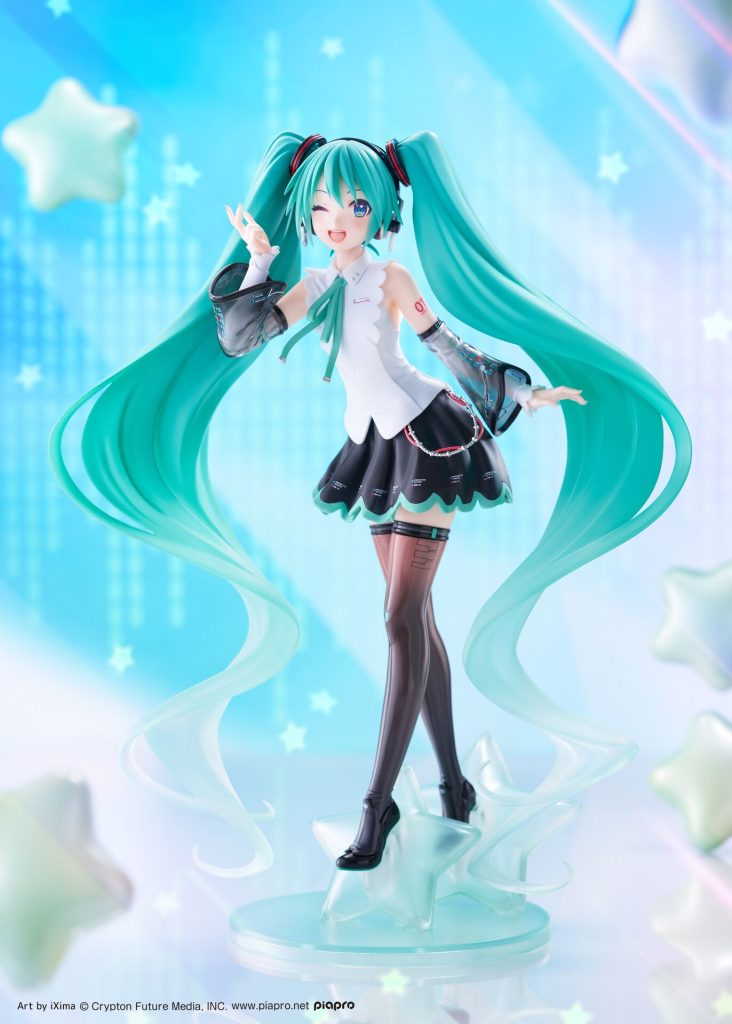 Hatsune Miku NT 1/6 Scale Prize Figure - tampak belakang