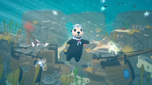 好奇心旺盛なラッコが大冒険！ オープンワールドADV「Otterly Lost」デモ版を配信中。着せ替え機能を実装