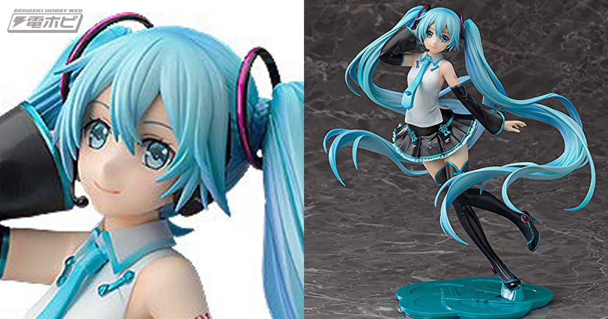 初音ミク中国語バージョン「初音ミク V4 CHINESE」がフィギュア化！豆の素氏が描く浮遊感や優しい表情を再現!!Amazonにて予約開始 | 電撃ホビーウェブ