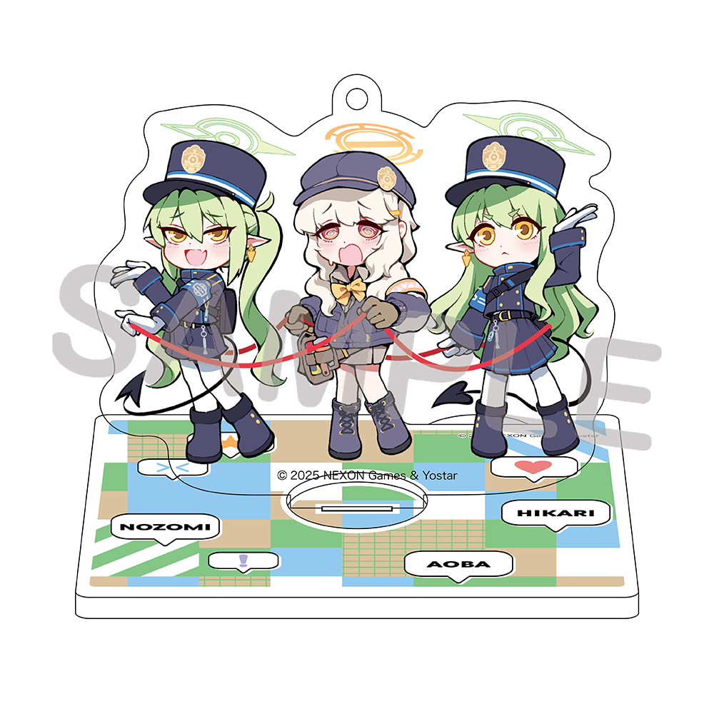 Spinning acrylic stand figure Hikari, Nozomi, Aoba