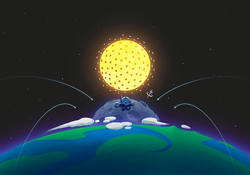 スターベスター：星収穫機」，Steamで配信開始。宇宙空間にドローンを展開して，採掘や資源収集を進める自動化ゲーム