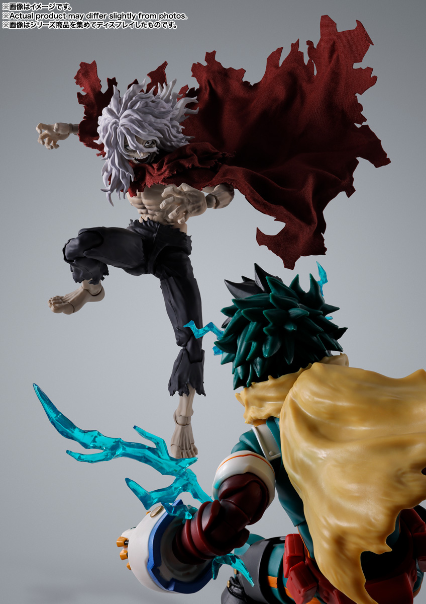 Detail aksesori S.H.Figuarts Shigaraki — menandakan standar kualitas tinggi yang akan dihadirkan pada rilisan baru