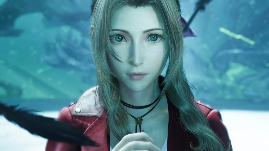 Midgar yang ramai, dengan detail NPC dan pencahayaan yang tetap terjaga
