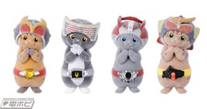仮面ライダー』になりきる猫ちゃんたちのキュートなフロッキーフィギュア「仮面にゃいだー」の第4弾がガシャポンに登場！今回はアギト、龍騎、鎧武、ドライブの全 4種を収録！6月第2週発売予定！ https://t.co/kG1P9TuZyt #仮面ライダー #カプセルトイ