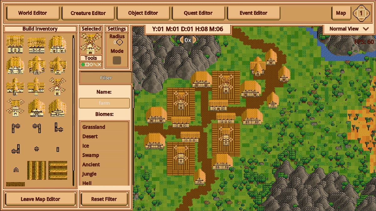 Fantasy World Manager screenshot