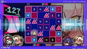 6×6のグリッド上で音楽に合わせて弾幕を避けるリズムACT「アステリカ：ファントムローズ・リフレイン」，デモ版をリリース