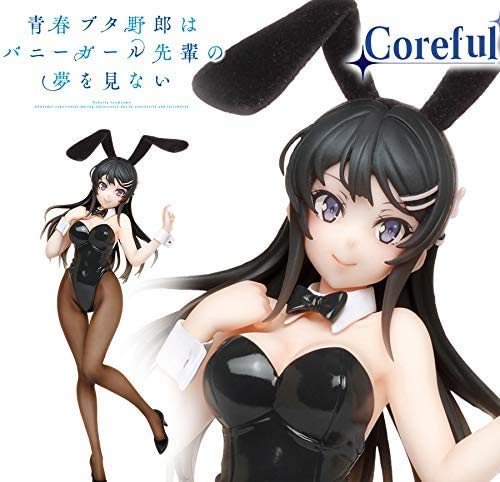 Amazon | 青春ブタ野郎シリーズ Coreful フィギュア 桜島麻衣～バニーver.～ 全1種 | フィギュア・ドール 通販