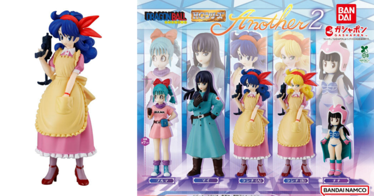 ガシャポン「HGドラゴンボール Another2」が2026年6月発売！少女時代のブルマ、チチ、くしゃみ前後のランチなど全5種をラインナップ！