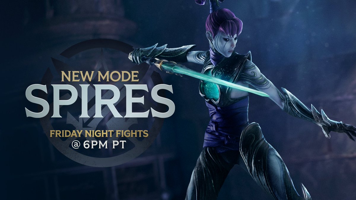 FNF continues soon! This week features Spires, a new 3v3 combat arena game mode we're actively testing with the community. Come play and help the developers shape what comes next!