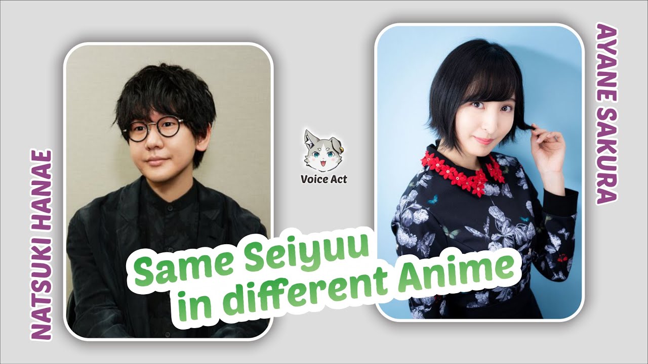 Hanae & Sakura – Same seiyuu in different anime