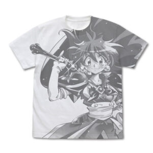 AmiAmi [Character & Hobby Shop] | Slayers Lina Inverse All Print T-shirt /WHITE-XL(Pre-order)