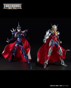 Tamashii Nations Saint Seiya Saint Cloth Myth EX Alpha Dubhe Siegfried & Beta Merak Hagen 40th Anniversary Ver. Figure Previews - ToyNewsI.com