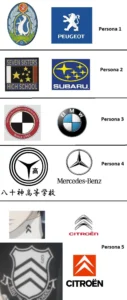 P6) Which car company would the school logo be modeled after? : r/PERSoNA