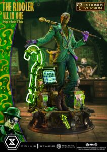 Real Elite Masterline Batman (Comics) The Riddler All In One (Design by Carlos D'Anda) DX Bonus Version | STATUE | Prime 1 Studio