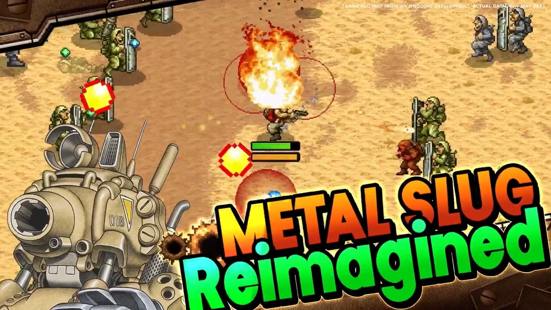New Metal Slug roguelike mobile game revealed: Metal Slug Rush