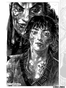 Takehiko Inoue draws Shin and Ouki for Kingdom's 20th Anniversary : r/ Kingdom