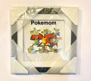 Official Pokémon Celebration Framed Pin Set