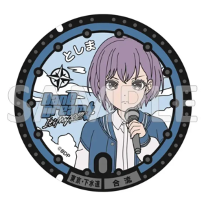 BanG Dream! It's MyGO!!!!!" Donates "Tomori Takamatsu" Manhole Cover, Set for Installation at Ikebukuro Station West Exit This Summer