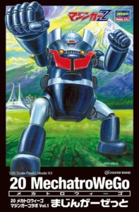 Hasegawa MechatroWeGo Mazinger collab Vol.1 MAZINGER Z 1/20 Plastic Model MZ01