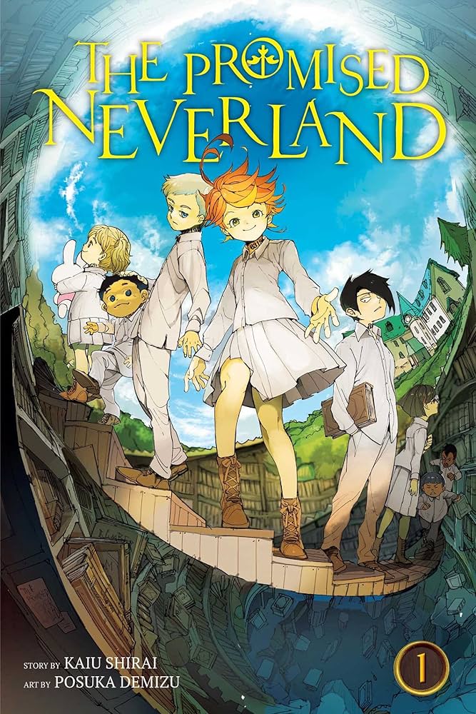 Amazon.com: The Promised Neverland, Vol. 1: Grace Field House: 9781421597126: Shirai, Kaiu, Demizu, Posuka: Books