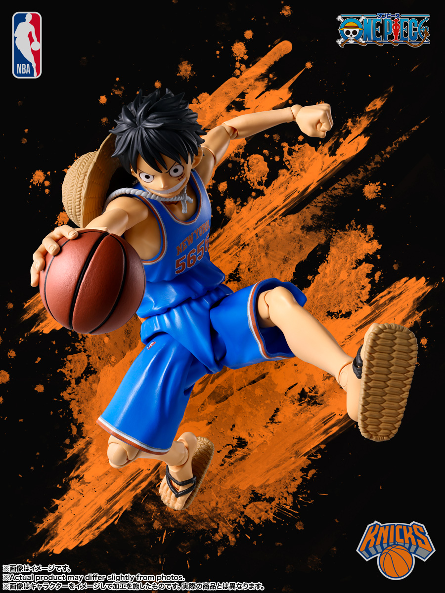 S.H.Figuarts ONE PIECE×NBA モンキー・D・ルフィ -NEW YORK KNICKS ver.- | 商品一覧 | 魂ウェブ