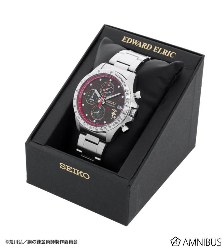 Fullmetal Alchemist x Seiko Watch Collaboration - Edward Elric Model [ – JumpIchiban
