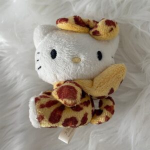 Osaka Limited Hello Kitty Plush Mascot Leopard Print Keychain jp | eBay