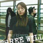短冊CDの日 2026年7月7日発売 THREE WILL「渇き」 ジャケット画像公開 長き沈黙を経て動き出した3人 渇望した世界に "オルタナティブ・ロック"という 尖鋭な咆哮を解き放つ—— #THREEWILL #8cmCDを聴く3人